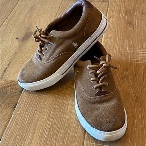 Big Boy Suede Polo Shoes